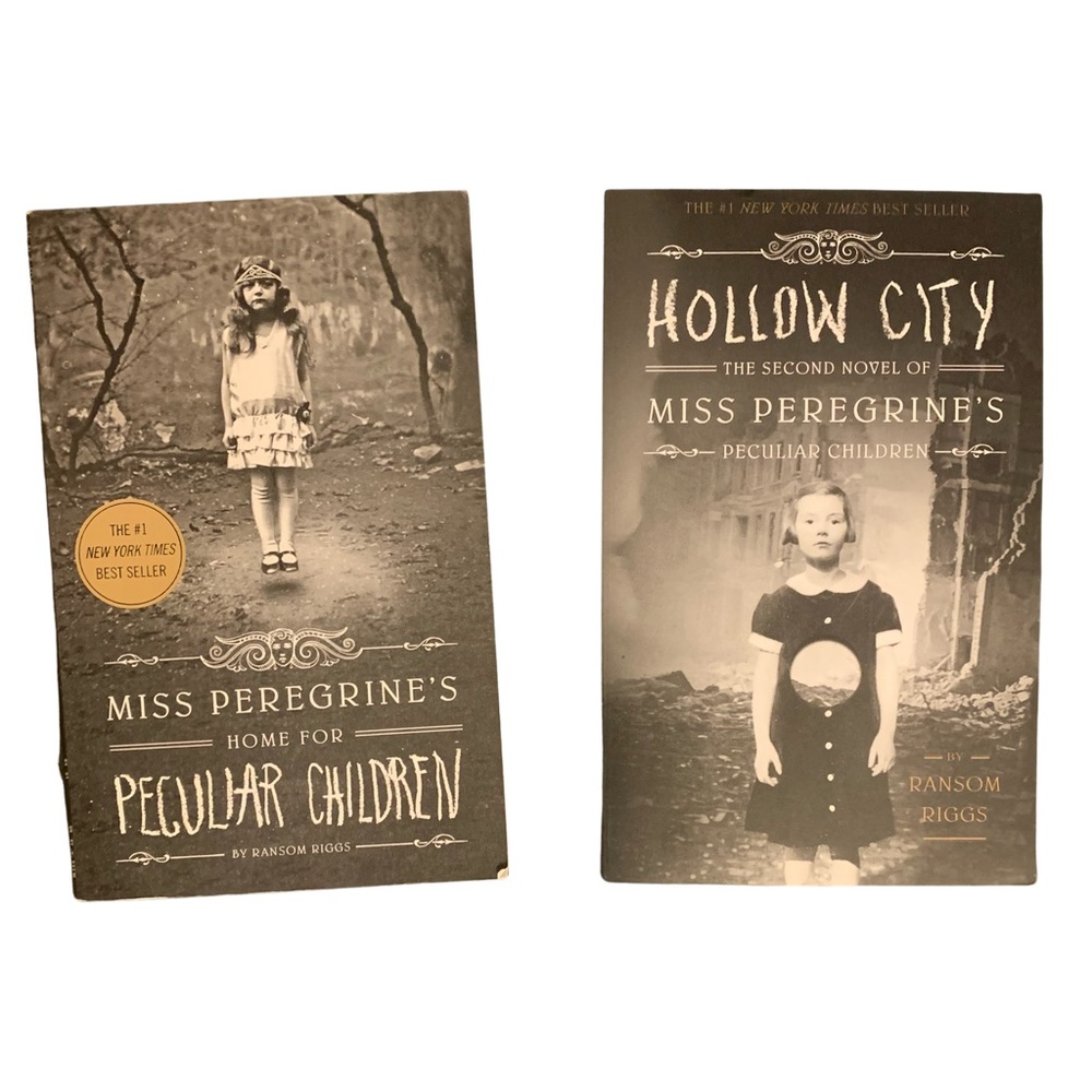 Miss Peregrine’s Home for Peculiar Children books 1&2 bundle